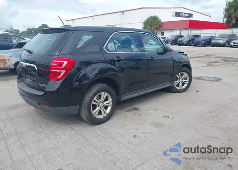 2016 Chevrolet Equinox Ls from USA, damaged, VIN 2GNALBEK4G1183944